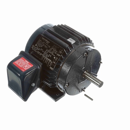 Leeson General Purpose Motor, 1 HP, 3 phase, 1800 RPM, 230/460 V, 143T Frame, TENV E349